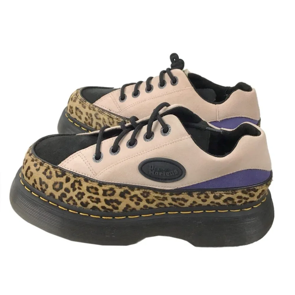 DR MARTINS Buzz 5i Mixed Media Platform Sneaker